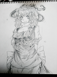 Zun絵を意識して霧雨魔理沙を描いてみたのですが どうでしょ Yahoo 知恵袋