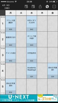 この時間割就活に響きますか 大学4年生より Yahoo 知恵袋