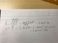 空心コイルにおける磁束密度bと電流iとコイル巻き数nの関係を教え Yahoo 知恵袋