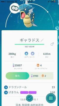 ポケモンgoこれはギャラドスにすべきですよね その個体値チェッカーが正確 Yahoo 知恵袋