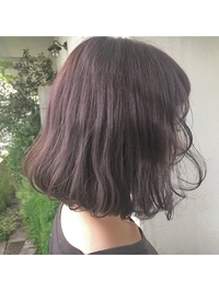 ヘアカラーについてこの夏 写真のようなバイオレットアッシュにしたいのが どうし Yahoo 知恵袋