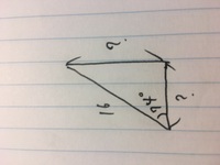 直角三角形の斜辺と角度から高さと底辺をexcelで求める方法をおしえてください Yahoo 知恵袋