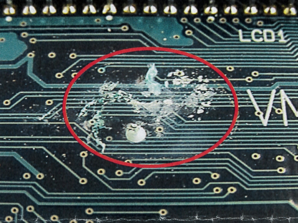 電子機器の基盤が腐食するのにかかる時間というのはどれくらいでしょうか。ある電子... - Yahoo!知恵袋