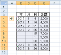 エクセルｖｂａ可変表の最終行までを全選択したい表の最終行までを選択して上方向に Yahoo 知恵袋
