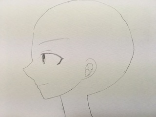 よく 横顔がこんな感じになってる絵がありますが 正面顔がおかしくならないのでし Yahoo 知恵袋