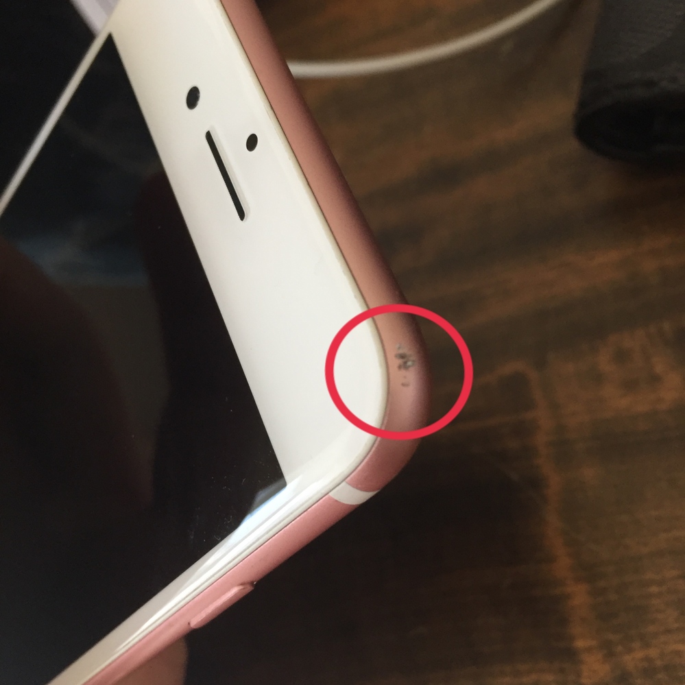 iPhoneの側面の傷が多くなりました。せっかくAppleCare+... - Yahoo!知恵袋