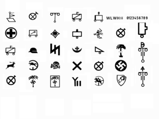 大戦中のドイツ軍の部隊章だと思うのですが各マークがどこの部隊のものか Yahoo 知恵袋