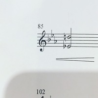 鍵盤打楽器の楽譜についてです 画像のeの音はどうなるのでしょうか 調号でeにフ Yahoo 知恵袋