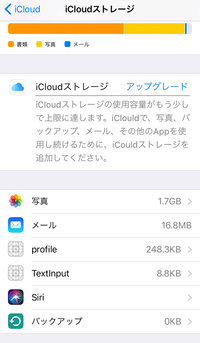 Icloudの書類とは何ですか Icloudストレージの容量を増や Yahoo 知恵袋