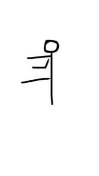 棒人間の絵をどうかわたくしめに見せてくれませんか これでどうぞ Yahoo 知恵袋