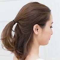 ハーフアップをしようとしたら写真のように浮いてしまいます どう Yahoo 知恵袋