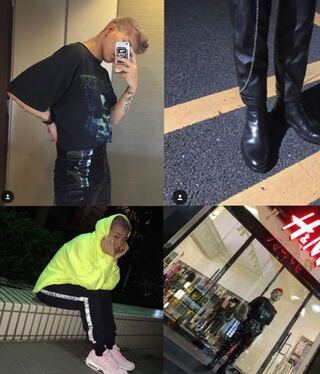カワグチジン着用のこれらのパンツ どこのブランドかわかる人います Yahoo 知恵袋