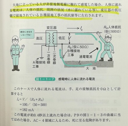電気の流れについて質問があります 今まで非設置側電線に触れた 教えて しごとの先生 Yahoo しごとカタログ
