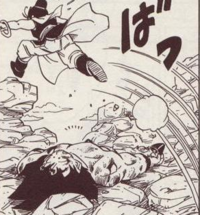ドラゴンボールのこのチチが悟空を飛び越えるシーンは漫画の何巻に 