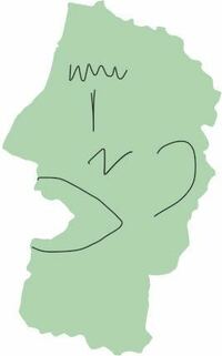 山形県って口開けた男の横顔の形に似てませんか 日本地図眺めてて Yahoo 知恵袋