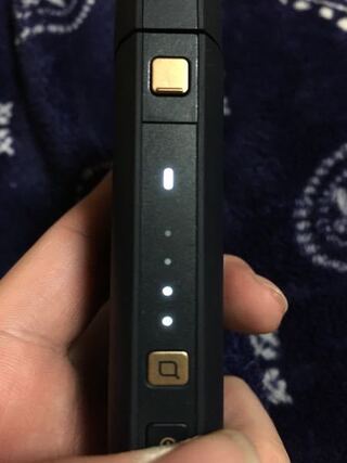 充電 白点滅 アイコス