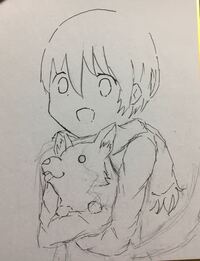 イラストの赤ペンお願いします 特に腕らへんがおかしいと思うので Yahoo 知恵袋