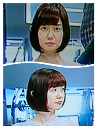 山崎夕貴アナの右耳だけが髪の毛からはみ出ています こう言ったヘアスタ Yahoo 知恵袋