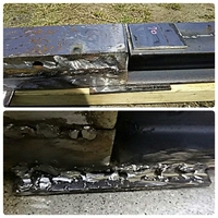 アーク溶接で 隅肉溶接のやり方ご指導お願いいたします 無惨な溶接になりました C 教えて 住まいの先生 Yahoo 不動産