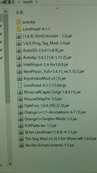 マインクラフトmodのことです この中にエフェクトのmodがはいっていますでも自 Yahoo 知恵袋