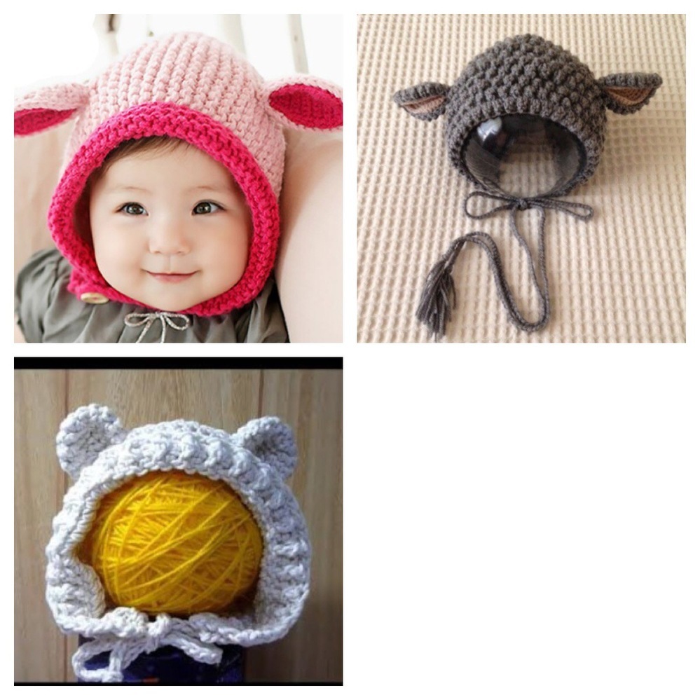 教えて下さい このような新生児0 1歳用の帽子をかぎ編みで作りたいと思っていま Yahoo 知恵袋