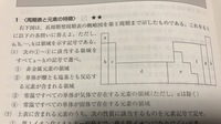高校化学についての質問です この問題の 1 の は 両性元素が1つで Yahoo 知恵袋