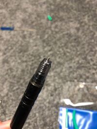 何故か分からないのですがデルガードの銀の先端部分が凹んでしまいました 下手にい Yahoo 知恵袋