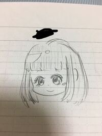 この絵をデジタル絵にしてくださる方いませんか 毛先を揃えて目を Yahoo 知恵袋