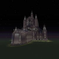 Ps4マインクラフトで作った一番目の聖堂です 一応裏側の画像なんです Yahoo 知恵袋