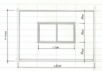 製図についてです 室内の断面図で窓を書く時 書き方は立面図と同じ書き方ですか 教えて 住まいの先生 Yahoo 不動産