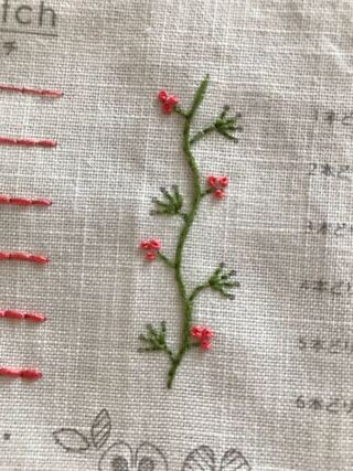 刺繍について 教えてください フェリシモの刺繍キットを始めまし Yahoo 知恵袋