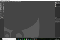 Gimp2を初めて使用しているのですが 塗りつぶしが白と黒のグ Yahoo 知恵袋
