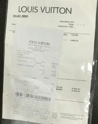 ヴィトンバッグ そごう購入領収書あり ヴィトンのバッグを検討しています。最近は昔と違い、レシートや