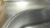 重曹を使ってキッチン周りを磨き クエン酸水をスプレーしたところ 白い跡の Yahoo 知恵袋