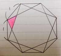 正四角形から正八角形を作る 正八角形の角を切断して 正八角形を作る Yahoo 知恵袋