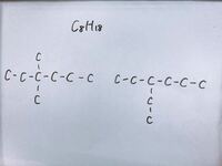 炭素８ ｃ8ｈ18 の構造異性体が１８種類あるのですが 自分では１５種類 Yahoo 知恵袋