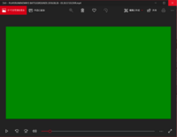 Windows10の フォトとビデオエディタで動画が緑色になり 音声のみの再生 Yahoo 知恵袋