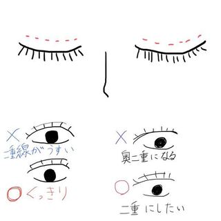 アイプチについて質問です初心者です 液体タイプのアイプチの使用方 Yahoo 知恵袋