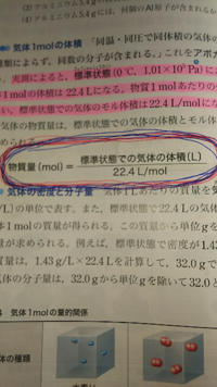 これどういうことですか 標準状態での期待の体積って結局22 4じゃないん Yahoo 知恵袋