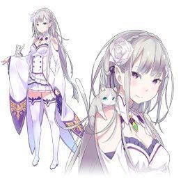 リゼロのエミリアは アニメだと釣れないところがあっても内心デレデレで Yahoo 知恵袋