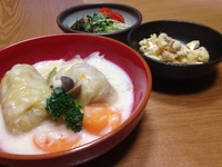 ロールキャベツにあう献立を教えてください ロールキャベツはトマトベース Yahoo 知恵袋