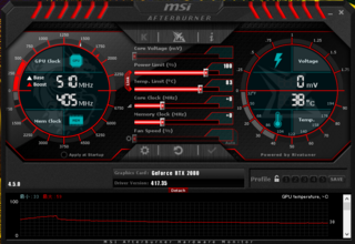 Msiafterburnerにてファンスピードの項目がグレーアウトし Yahoo 知恵袋