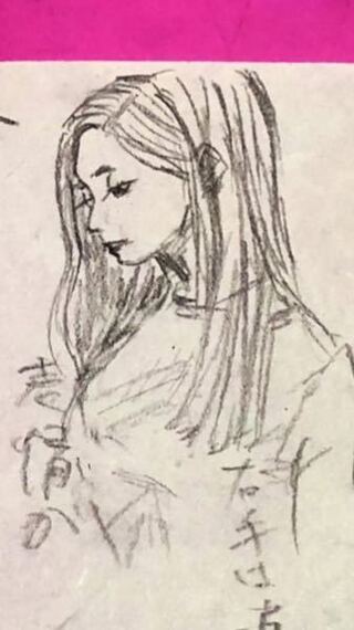 絵の評価をお願いします 中学生です 角度のある顔が苦手で描いて Yahoo 知恵袋
