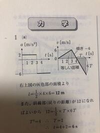 加速度の時間変化をグラフに表せ また ４秒間の走行距離lと元の位置に戻る時刻を Yahoo 知恵袋