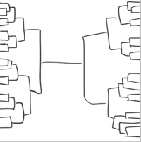 ２０チーム参加のトーナメント表の作り方を教えてください シードはどこにしたら Yahoo 知恵袋