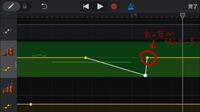 至急 Garagebandのオートメーションで 値を0にしたにも関わらず次 Yahoo 知恵袋
