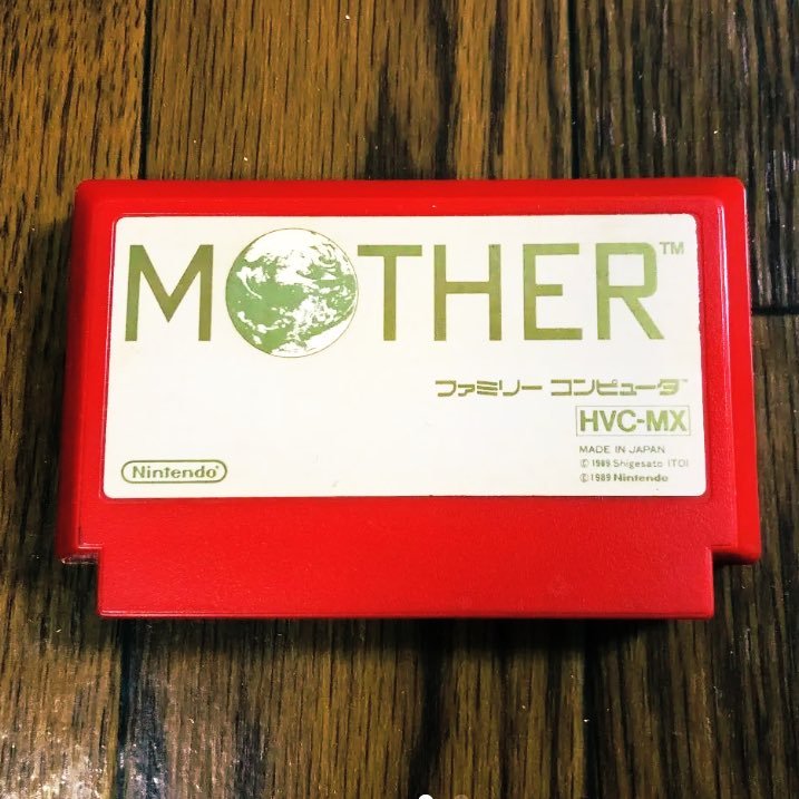 Motherのカセットに関する質問です。ファミリーコンピュータ用ソフト