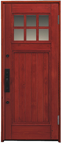 玄関ドアメーカー詳しい方玄関ドアで 木製で赤い小窓がついたような洋風のデザインの 教えて 住まいの先生 Yahoo 不動産