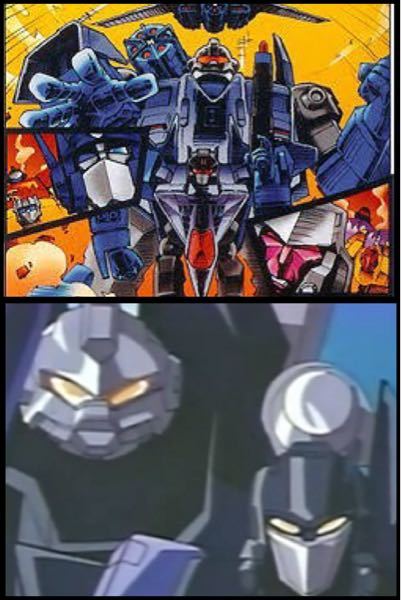 トランスフォーマーG2のドレッドウィング＆スモークスクリーンとBWⅡ