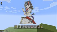 マイクラでドット絵 写真画 を作るときにドッド絵ナニカを使った Yahoo 知恵袋